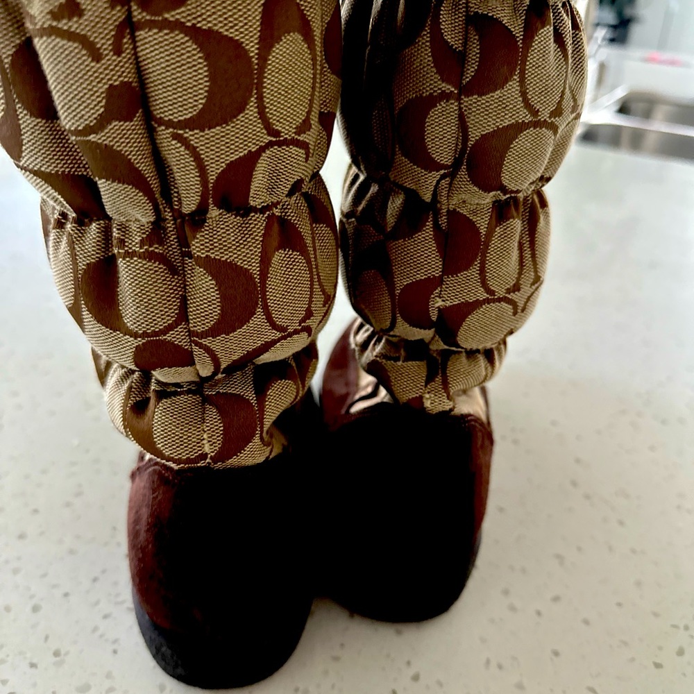 Coach winter boots